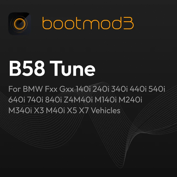 Bootmod3 B58 – BMW 140i 240i 340i 440i 540i 640i 740i 840i Z4M40i M140i M240i M340i X3 M40i X5 X7