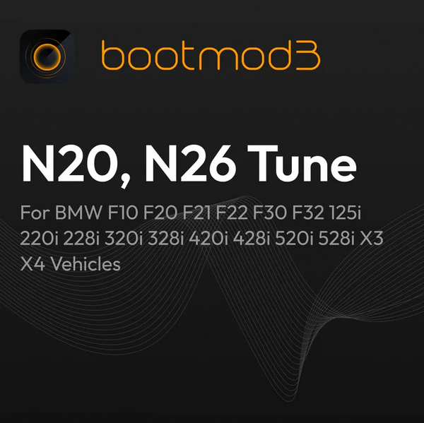 Bootmod3 N20 N26 – BMW F10 F20 F21 F22 F30 F32 125i 220i 228i 320i 328i 420i 428i 520i 528i X3 X4