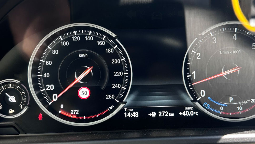 чтение знаков BMW